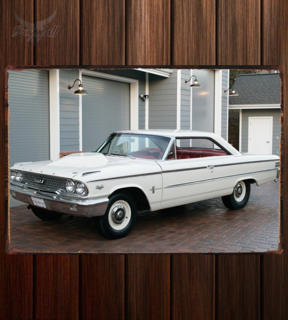 Металлическая табличка Ford Galaxie 500 Factory Lightweight